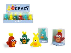 Sacapuntas Crazy - expositor 24 uds