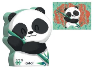 Puzzle 24 piezas edad 3+ PANDA