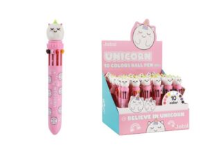 Bolígrafo Multicolor UNICORN - expositor 36 uds