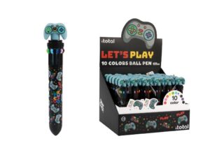 Bolígrafo Multicolor LET'S PLAY - expositor 36 uds