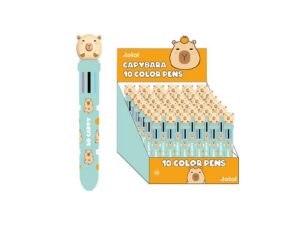 Bolígrafo Multicolor CAPYBARA - expositor 36 uds