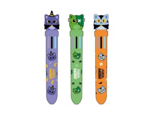 Bolígrafo Multicolor CREEPY VIBES - expositor 36 uds