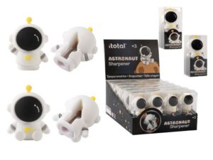 Sacapuntas Astronauta - expositor 24 uds