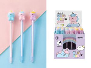 Bolígrafo Gel Unicornio - expositor 48 uds