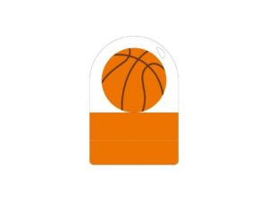 Sello BASKETBALL - expositor 36 uds