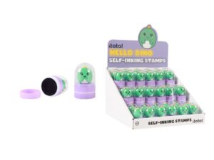 Sello HELLO DINO - expositor 36 uds