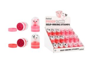 Sello PIGGY & COW - expositor 36 uds