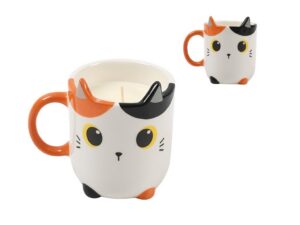 Taza con Vela ORANGE CAT