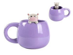 Taza de Cerámica con Charm HIPPO