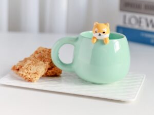 Taza de Cerámica con Charm SHIBA