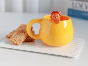 Taza de Cerámica con Charm LION