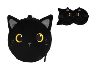 Almohada con Antifaz BLACK CAT