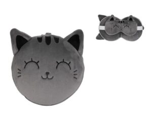 Almohada con Antifaz GREY CAT