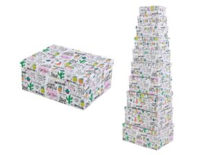 Cajas de Regalo UNICORN Set 10 uds