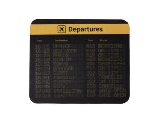 Alfombrilla de ratón DEPARTURES