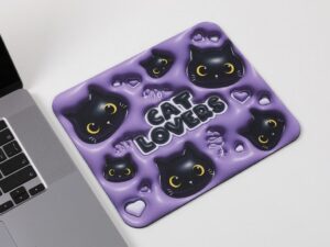 Alfombrilla de ratón 3D BLACK CAT
