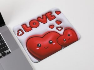 Alfombrilla de ratón 3D FOLLOW YOUR HEART