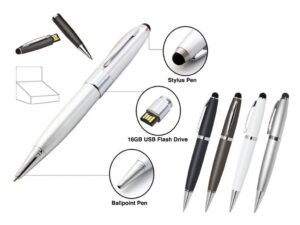 Bolígrafo con memoria USB 16 GB - expositor 12 uds
