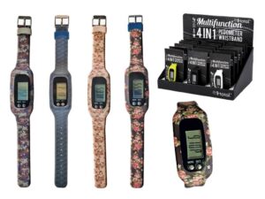 Reloj LED de silicona 4 diseños display 24uni