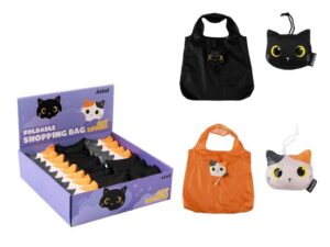 Bolsa de Compras plegable CAT - expositor 36 uds