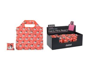 Bolsa de la compra ORANGE CAT - expositor 24 uds