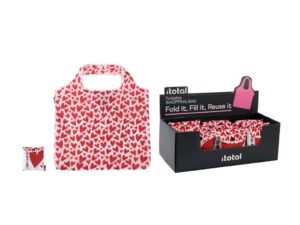 Bolsa de la compra FOLLOW YOUR HEART - expositor 24 uds