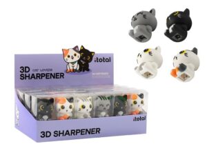 Sacapuntas 3D CAT - expositor 24 uds