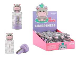 Sacapuntas HIPPO - expositor 24 uds