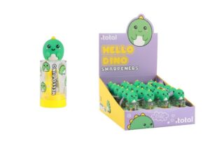 Sacapuntas HELLO DINO - expositor 24 uds