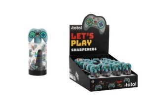 Sacapuntas LET'S PLAY - expositor 24 uds