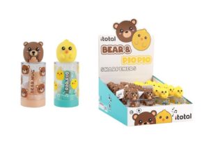 Sacapuntas BEAR & PIO PIO - expositor 24 uds