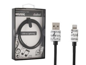 Cable USB - lightning MUSIC