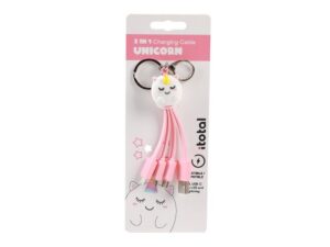 Cable 3 en 1 UNICORN