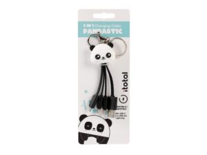 Cable 3 en 1 PANDASTIC