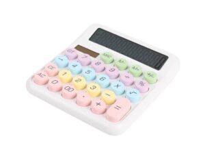 Calculadora Candy MACARON blanca