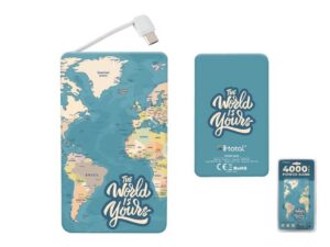 Power Bank BLUE MAPS