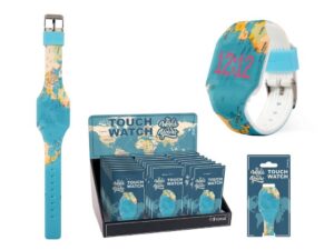 Reloj Táctil BLUE MAPS - expositor 24 uds