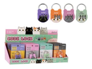 Candado CAT - expositor 40 uds