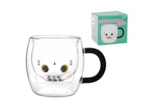 Vaso para café con leche WHITE CAT