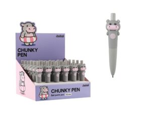 Boligrafo Chunky HIPPO - expositor 36 uds
