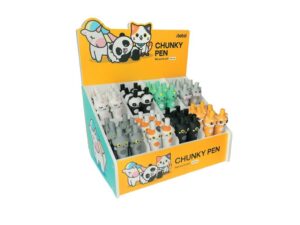 Boligrafos Chunky surtidos - expositor 48 uds