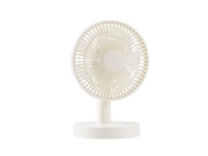 Ventilador de sobremesa blanco