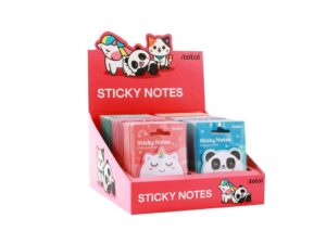 Sticky notes surtidos - expositor 96 uds