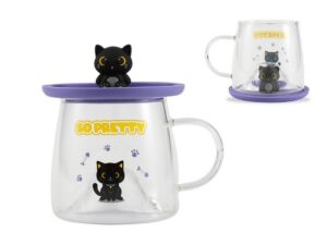 Vaso Charmy BLACK CAT