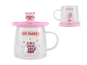 Vaso Charmy PINK CAT