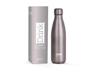 Botella Térmica 500 ml gris metalizado