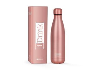 Botella Térmica 500 ml rosa metalizado