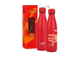 Botella Térmica 500 ml CHANGE COLOR rojo