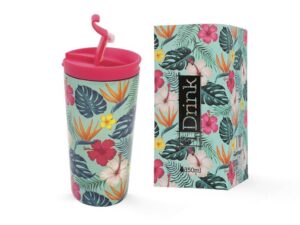 Taza de Viaje 350 ml TROPICAL VIBES