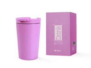 Taza de Viaje 260 ml violeta pastel